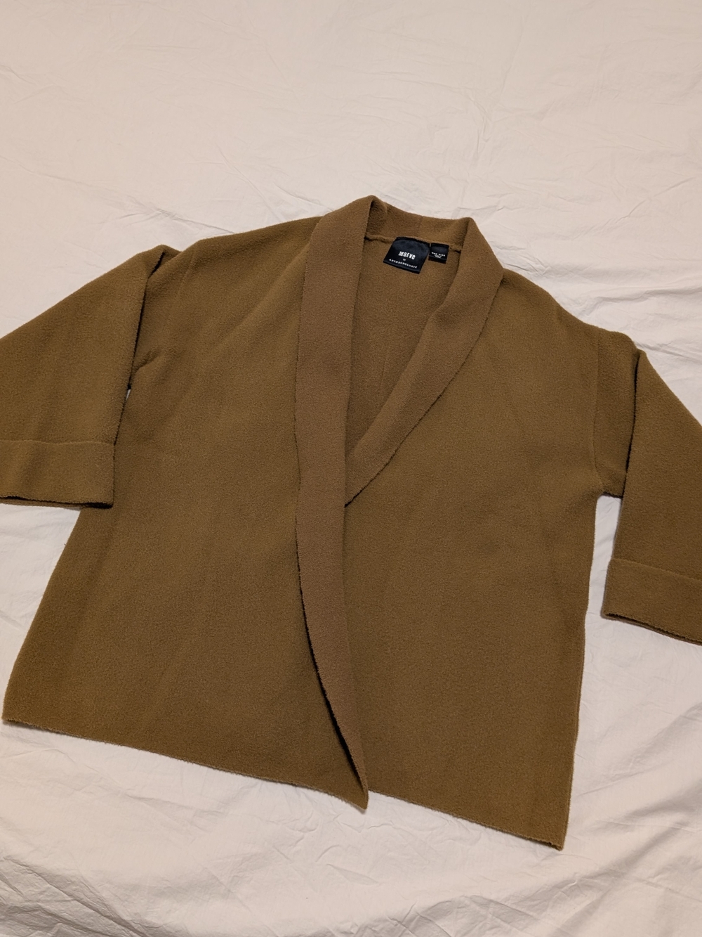 Maeve Anthropologie Open-Front Shawl Collar Jacket